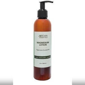 All Natural Jordan Essentials Magnesium Lotion - Peppermint 8oz Fast Shipping!